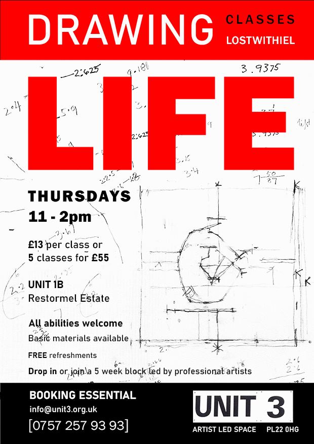 Life Drawing Classes : Lostwithiel